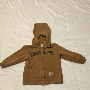 Toddler Carhartt zip-up hoodie